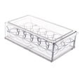 thumbnail image 3 of Contenedor de huevos Caja de almacenamiento para refrigerador Organizador de canasta de huevos Caja de almacenamiento de huevos frescos con 18 rejillas, 3 of 7