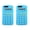 Blue, variant on TerraVbie Calculator 8-Digit Portable LCD Responsive Keypad 2-Pack in Green for Students and Office