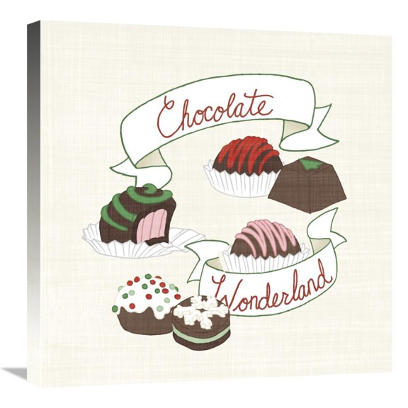 Global Gallery's 'Seasons Sweetings III' by Elyse DeNeige Stretched Canvas Wall Art