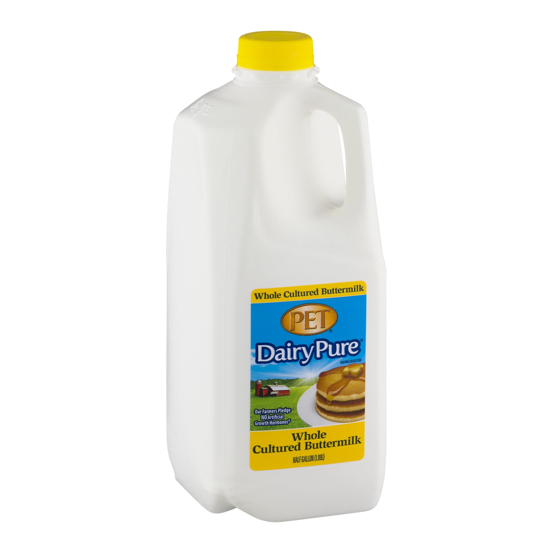Pet Whole Cultured Buttermilk, Half Gallon, 64 fl oz - Walmart.com