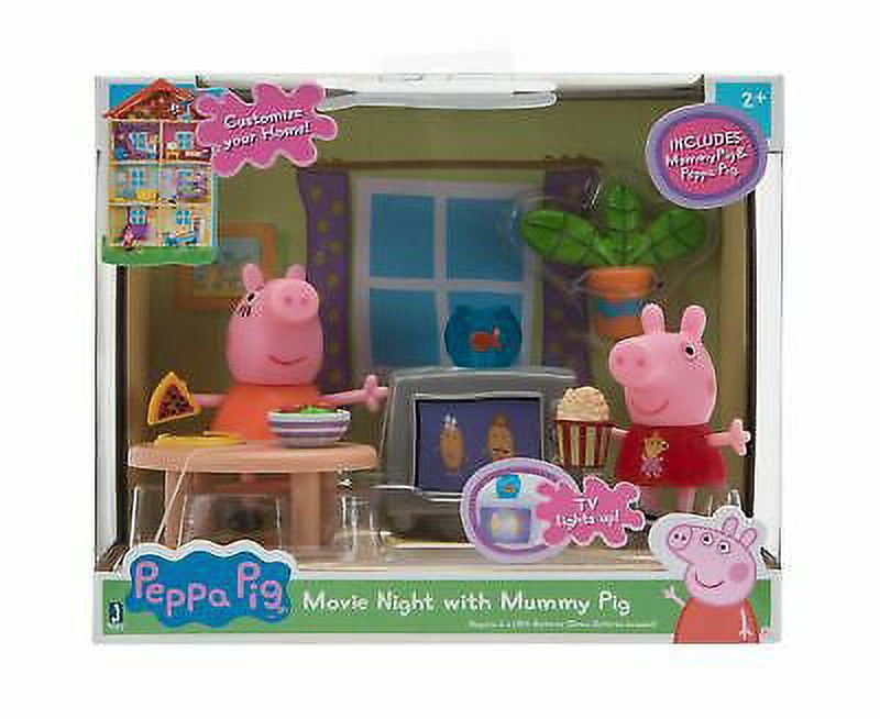 PEPPA PIG - Playset (Little Rooms) (Playdate Fun) - Walmart.com