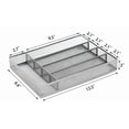 thumbnail image 4 of Drawer Organizer- Cutlery Tray Silverware Flatware Storage Divider For Kitchen, 4 of 6