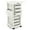 White, variant on TASALON Space-Saving Salon Trolley Cart with Lockable 6 Trays & 2 Holders - Ultimate Hair & Beauty Storage Solution
