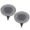 thumbnail image 2 of Luces de tierra para jardín al aire libre, control de lámpara inteligente de lámpara enterrada con modo estático de rotación para camino ANGGREK Otros, 2 of 8