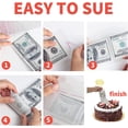thumbnail image 3 of LOMIMOS 100pcs Cake Money Box Transparent Bag,Resealable Cellophane Adhesive Self-Sealing Clear Plastic Packing Bag for Birthday Wedding Party Decoration,3.1X7.5in, 3 of 8