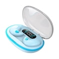 thumbnail image 4 of Auriculares inalámbricos BT auriculares con manos libres para negocios deportivos de montañismo Azul, 4 of 8