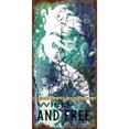 thumbnail image 3 of Jacobs, Cindy 9x14 Black Modern Framed Museum Art Print Titled - Wild and Free, 3 of 5