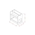 thumbnail image 4 of Nipperland Minera Wooden Kids Storage Bookcase (Natural/White) (Dove), 4 of 4