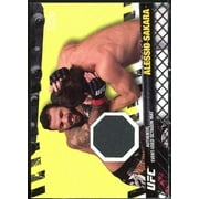Alessio Sakara Card 2010 Topps UFC Fight Mat Relics #FMAS