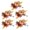 Caramel orange, variant on Necvior Wedding Bridal Corsages Hand Decorations for Prom Party Ceremony Anniversary