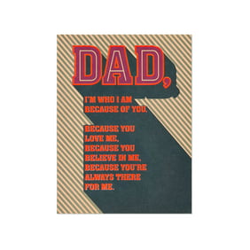 American Greetings Funny Father's Day Card (Mom Helped)