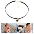 thumbnail image 3 of Collier Ras du Cou Étoile Collier Ras du Cou en Strass pour Femmes Pendentif Collier Ras du Cou, 3 of 9