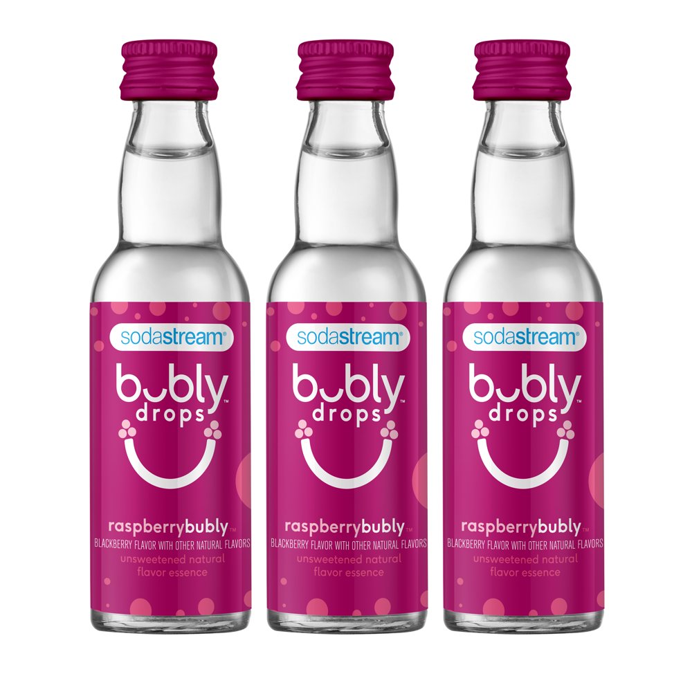 SodaStream bubly drops Raspberry 3 pack, 3 Count, 440 mL