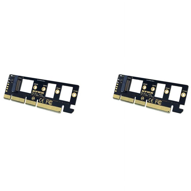 Tarjeta adaptadora de expansión 2X M.2 NVME SSD a PCIE 3.0 X16/X8/X4 para SSD de escritorio, compatible con SSD de tamaño 2230, 2242, 2260 y 2280