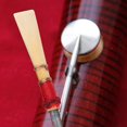 Red With Protective Storage Ideal For Wind Instrument Players Musical