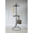 thumbnail image 4 of Tripar Black Metal 2-Tier Coat or Purse Rack, 4 of 5