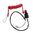 thumbnail image 4 of Interruptor de parada del motor Llave Cordón Cordón Barco Kayak Motor Encendido seguro kusrkot Barco de pesca de encendido fuera de borda, 4 of 8