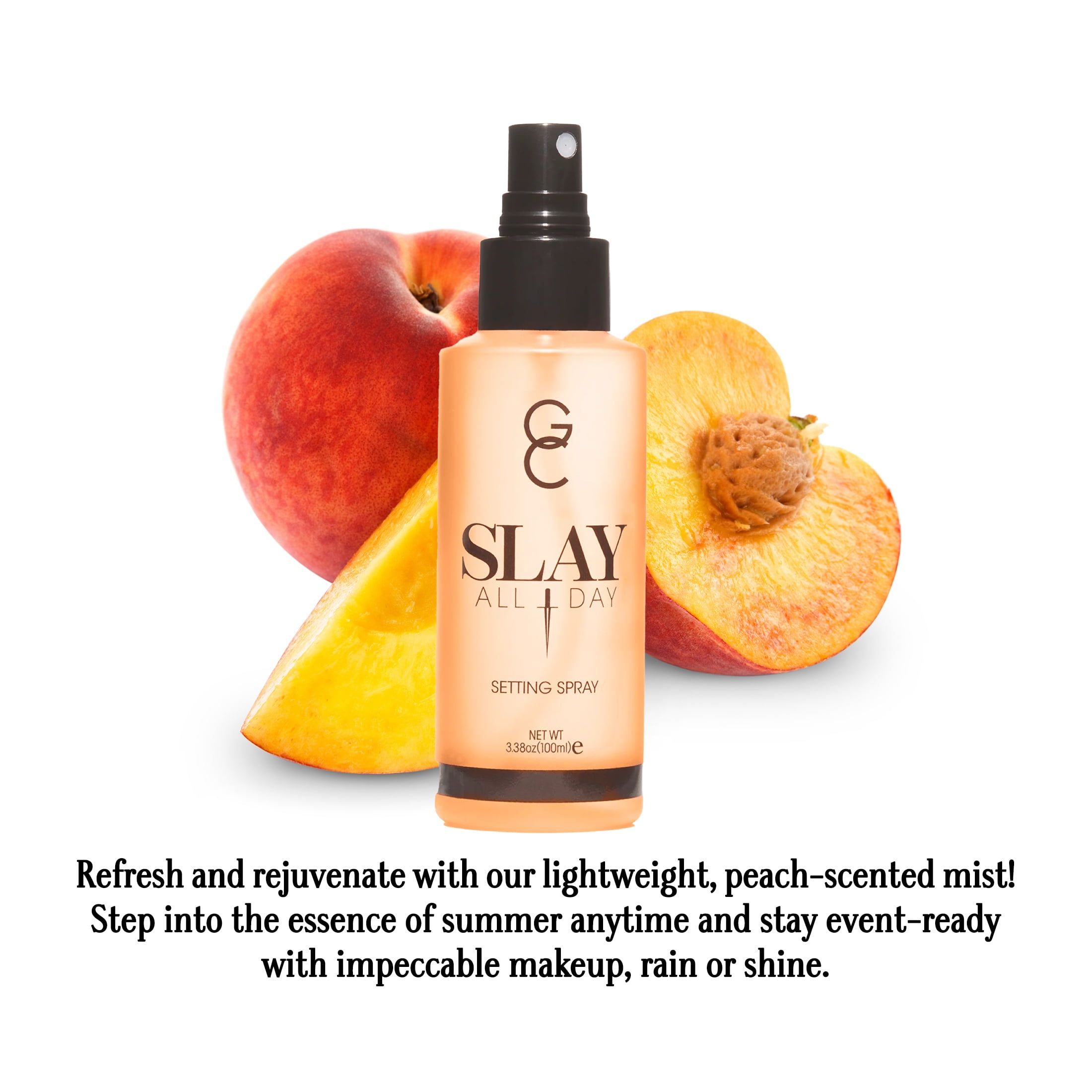 Gerard Cosmetics Slay All Day Setting Spray - Peach 3.38oz