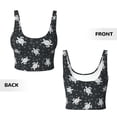 thumbnail image 6 of Uemuo Turtle Pattern Women's Sports Bra - High Impact Support, Breathable, and Comfortable Athletic Bra for Running, Yoga, and Workouts, 6 of 9