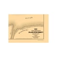 thumbnail image 2 of Historical Civil War Map - Rebel Batteries Island Number 10 Vicinity - Cullum 1895 - WallArt, 2 of 4