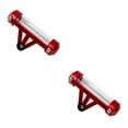 thumbnail image 2 of xinxixnxx Aluminum Alloy Durable Motorcycle Tax Disc Tube High Performance Stylish Easy To Install Widely Used red 2Set, 2 of 6
