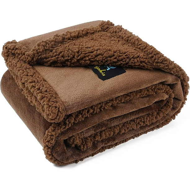 Waterproof Pet Blanket, Liquid Pee Proof Dog Blanket for Sofa Bed Couch