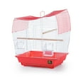 thumbnail image 5 of Prevue Pet Products Southbeach Coral/White Wave Top Bird Cage SP50110, 5 of 6