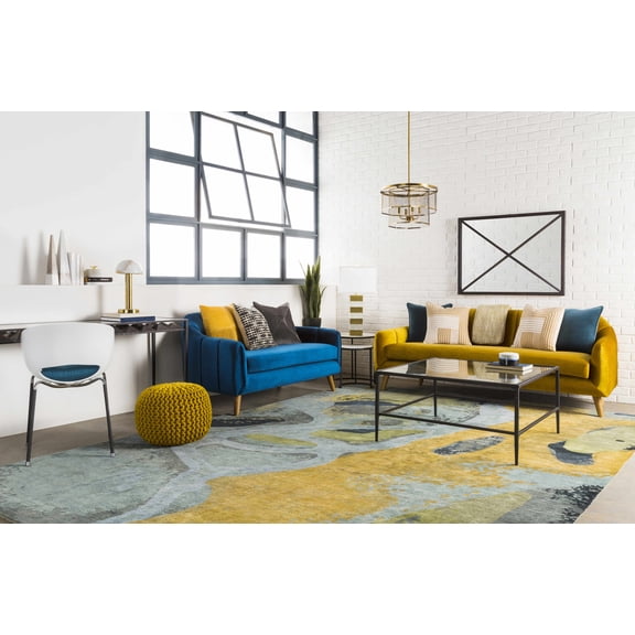 Hauteloom Wenatchee 20" x 20" x 14" Pouf