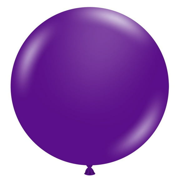 36 inch JUMBO Plum Purple TUFTEX Latex Balloon (1 Pack) - Party Supplies Decorations