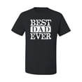 thumbnail image 2 of Wild Bobby, Best Dad Ever Daddy Husband, Father's Day, Men Graphic Tees, Black, Large, 2 of 3