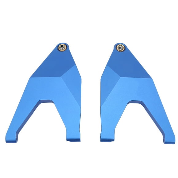 MAYUJIAA 2PCS Metal Front Lower Suspension Arm Pull Rod for TRAXXAS UDR RC Truck Model(Blue) HW313-60010