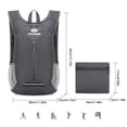 thumbnail image 3 of Mochila Camping Transpirable Gran Capacidad para Actividades al Aire Libre (Gris Oscuro), 3 of 7