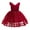 Red, variant on 9Y Big Girls Dress Big Girls Princess Dress Tulle Party Dress 10Y Girls Sleeveless Stars Sequins Solid Color Dress Red