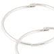 thumbnail image 4 of 2 Pcs 3.5" Dia Metal Scrapbooking Staple Book Binder Loose Leaf Rings Keychain, 4 of 5