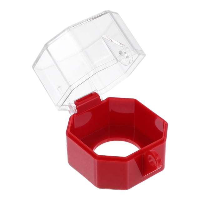 Miangastore Emergency Stop Button Cover Switch Cover Protector Push Button Cover Emergency Stop Button Protector Push Button Lockout Cover