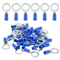 thumbnail image 1 of Ring Crimp Terminals,50Pcs Insulated Ring Terminals Wire Crimp Connectors Insulated Ring Terminals Top-Notch Performance, 1 of 14