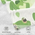 thumbnail image 3 of Cute Cartoon Green Frogs Cotton Face Towels Absorbent Hand Towel Soft Bathroom Towel for Kitchen Hotel Decoration, 3 of 7