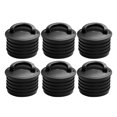 thumbnail image 1 of HAMPPLIES 6Pcs Kayak Drain Plug Kit Black Rubber Plug Stoppers High Performance Kayak Supplies for Stability, 1 of 8
