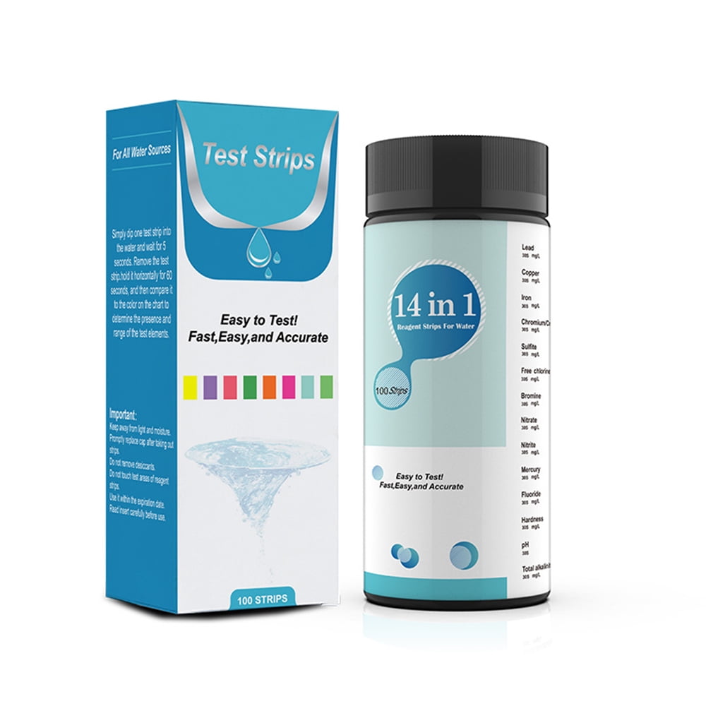 Pool Test Strips, 14in1 Quick & Accurate Pool and Spa Test Strips, Pool