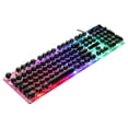 thumbnail image 2 of NIBOLOG GTX30/K820 Wired USB 104 Buttons LED Backlit Gaming Keyboard for PC Computer, 2 of 8