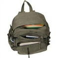 thumbnail image 6 of Everest Unisex Canvas Compression Backpack Olive, 6 of 7