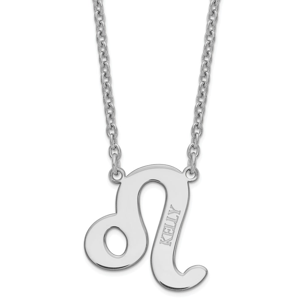 Solid Stamped 925 Sterling Silver  Sagittarius  Zodiac Necklace