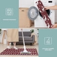 thumbnail image 6 of Red Christmas Deer Pattern Kitchen Rugs Sets Of 3,Kitchen Runner Rugs Non Skid Washable,Decorative Kitchen Floor Mats for Kitchen,Sink,Laundry,17"x30"+ 17"x47" + 17"x59", 6 of 6