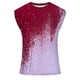 thumbnail image 5 of Hombres Moda Casual Impresión Suéter Cuello Redondo Deportes sin Mangas Tanque, 5 of 5