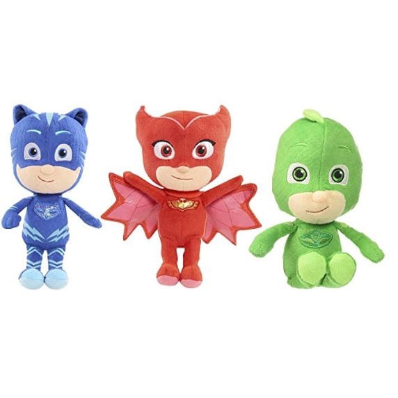 Pj Masks Bean Gekko Plush Toy Soft & Cuddly Kids TV Character 8 Inch Stuffed Toy