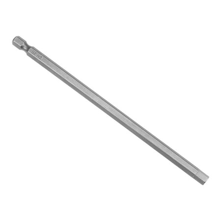 

Uxcell 1/4 Hex Shank 5.9 Length H6 Magnetic Hexagon Screwdriver Bit S2 Steel