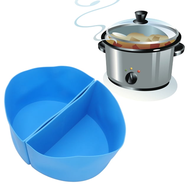 6 Quart Reusable Silicone Slow Cooker Liner Leak Proof Food Grade Cook Two Meals Dishwasher Safe Prolong Life Ideal Gift