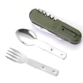 thumbnail image 2 of Camping Utensils Cutlery Set,Camping Utensils Cutlery Set Detachable Camping Tableware Set Detachable Camping Utensils Cutlery Set Striking Appearance, 2 of 8