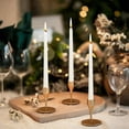 thumbnail image 4 of Long Candle European Style Classic Serrated Taper Candle Long Set of 1 White for Dining Table Decor Rkxzt, 4 of 7