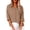 Khaki, variant on Yigetop Soft Button Down Shirt Women Womens Long Sleeve Tops Casual Blouse Button Down Shirt Casual Work Outfits Button Up Shirt Women Beige L